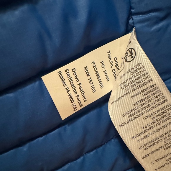 Cotopaxi Fuego Down Vest SMALL Ink Stripes BRAND NEW NWT - Picture 7 of 9